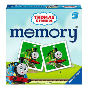 Ravensburger Thomas Friends Mini Memory Matching Picture Snap Pairs Game For Kids Age 3 Years And Up