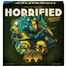 Ravensburger Horrified American Monsters Strategy Board Game Kids And Adults Age 10 Years Up 1 To 5 Players Black