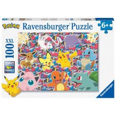 Ravensburger Pokemon Jigsaw Puzzles For Kids Age 6 Years Up Xxl 100 Pieces Pikachu Toys