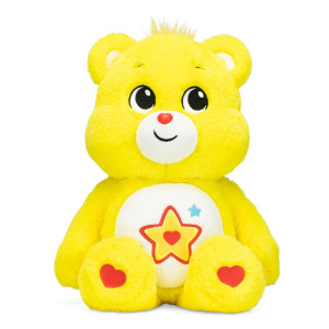 Care Bears Basic Fun 22409 Superstar Bear 35Cm Collectable Cute Plush Toy Soft Toys Cuddly Toys For Children Cute Teddies S