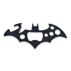 Dc Comics Batman Batarang Pocket Size 6-In-1 Portable Multitool Kit | Hand Tool Gadgets For Camping, Survival Gear