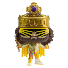 Wwe King Macho Man Metallic Pop Vinyl Figure Entertainment Earth Exclusive