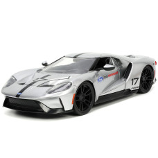 Jada Toys Big Time Muscle 124 2017 Ford Gt Diecast Car Toys For Kids And Adults