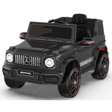 Anpabo Licensed Mercedesbenz G63 Car For Kids 12V Ride On Car Wparent Remote Control Low Battery Voice Prompt Led Headlight