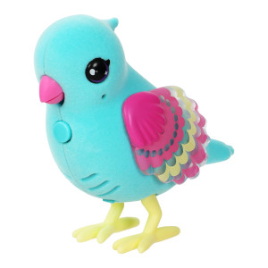 Little Live Pets Lil Bird Single Pack Tweet Twinkle Interactive Toy Bird 20 Sounds Light Up Wings Repeats What You Say