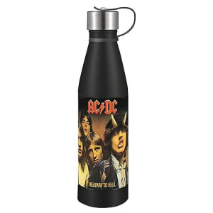 Icup Ac/Dc Highway To Hell 17 Oz Stainless Steel Pin Bottle