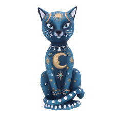 Nemesis Now Celestial Kitty Blue 26Cm