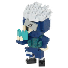 Nanoblock Naruto Shippuden Kakashi Hatake Character Collection Series Building Kit 180 Countpack Of 1