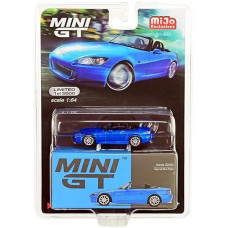 Truescale Miniatures S2000 (Ap2) Convertible Laguna Blue Pearl Limited Edition To 3000 Pieces Worldwide 1/64 Diecast Model Car Mgt00287