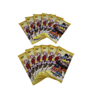 Flymis Narutoninja Collection Card Booster Box Official Animation Ccg Trading Cards 12 Packs 5 Cardspack 60 Cards