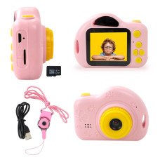 Upgrade Kids Camera For Girls 1080P Hd Digital Toddler Cameras For Children Birthday Festival Gift Camera For 3 5 6 7 8 9 Year