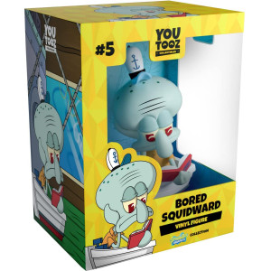 Bored Squidward 44 Bored Squidward Collectible Figure High Detailed Youtooz Spongebob Squarepants Collection Based On Cartoo