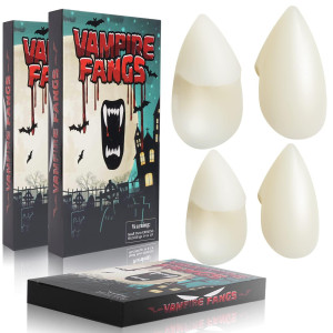 Edukoni Vampire Teeth Vampire Fangs For Adults 14Mm18Mm Age 14