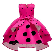 Mouse Dress Girls Mouse Costume For Toddler Baby Birthday Outfit Polka Dots Infant Kids Halloween Costumes Dress Up Headband Cos