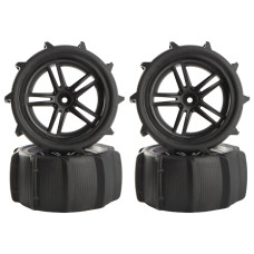 Gdool 110 112 Paddles Buggy Tires Hex 12Mm Wheels For Snow Sand 110 112 9125 9155 9156 124009 X07 F10 Yc400 2995Rc Car4 P