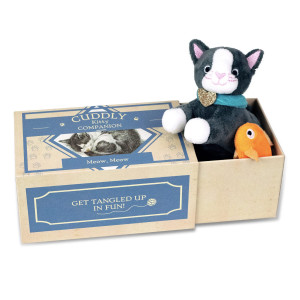 Foothill Toy Co Animals In Boxes Mittens The Kitten Playset With Stuffed Kitten Accessories