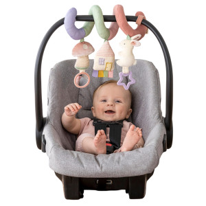 Itzy Ritzy Spiral Car Seat Stroller Activity Toy Stroller Car Seat Toys For Ages 0 Months And Up Hanging Toys Include Da