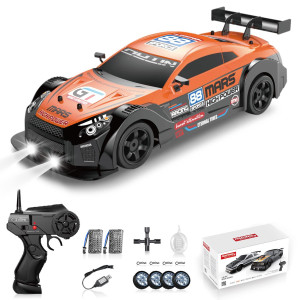 Sakeye Remote Control Car 116 24Ghz 4Wd Rc Drift Car Rechargeable 18Kmh High Speed Rc Cars Racing Car With Spray Cool Ligh