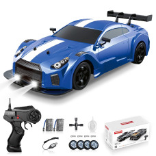 Sakeye Remote Control Car 116 24Ghz 4Wd Rc Drift Car Rechargeable 18Kmh High Speed Rc Cars Racing Car With Spray Cool Ligh