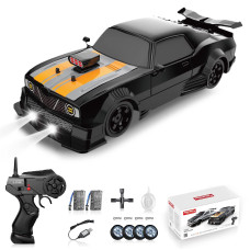 Sakeye Remote Control Car 116 24Ghz 4Wd Rc Drift Car Rechargeable 18Kmh High Speed Rc Cars Racing Car With Spray Cool Ligh