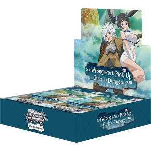 Weiss Schwarz Is It Wrong To Pick Up Girls In A Dungeon Booster Display