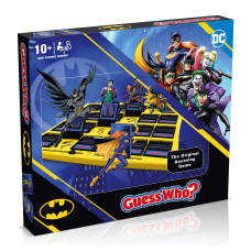 Winning Moves Dc Comics Batman Guess Who Board Game Play With Your Favourite Gotham City Characters Including Batgirl Robin