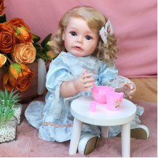 Lifelike Reborn Baby Dolls 18 Inch Realistic Newborn Reborn Girl Baby Doll With Doll Clothes Accessories Best Birthday Set For