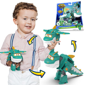 Super Wings Transformer Toys 5 In Dinosaur Toys Tino Transforming Airplane Robot Toys For Boys And Girls Action Figures Dinosaur