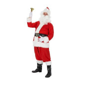 Plush Santa Adult Costume | Extra Large