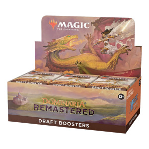 Magic The Gathering Dominaria Remastered Draft Booster Box 36 Packs 540 Magic Cards