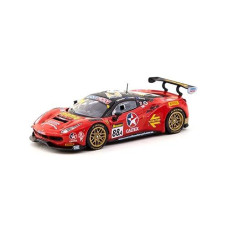 Ferrari 488 Gt3 #88A Bathurst 12 Hour (2017) "Hobby64 Series 1/64 Diecast Model Car By Tarmac Works T64-072-17Bh88