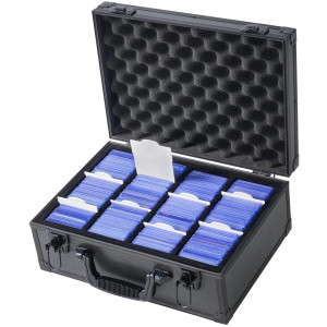 D Dacckit Toploaders Storage Box Hard Case For 3 X 4 35Pt Rigid Card Holders For Trading Cards Sports Cards Fits Top Load