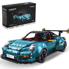 Misini T5026B 911 Sports Car Building Kit 18 Scale Race Car Building Blocks Set And Construction Toys Car Models Kits To Buil