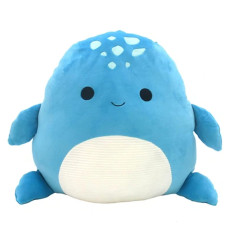 Squishmallow Official Kellytoy Plush Sea Life Squad Squishy Soft Plush Toy Animals Jeff Turtle 16 Inch