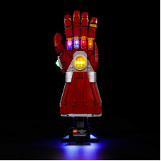 Briksmax Led Lighting Kit For Lego76223 Nano Gauntlet Compatible With Lego Marvel Building Blocks Model Not Include The Lego