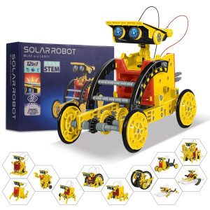 Aesgogo Stem Projects For Kids Ages 812 Solar Robot Science Building Kits Birthday Gifts For 8 9 10 11 1216 Year Old Boys Gi