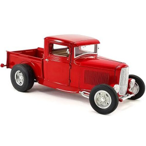 1932 Hot Rod Pickup Truck Red Limited Edition To 1722 Pieces Worldwide 1/18 Diecast Model Car By Acme A1804100