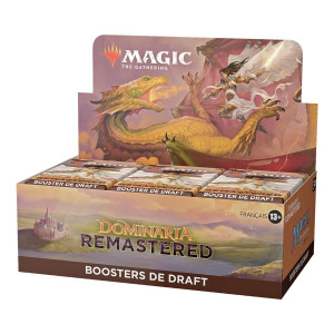 Magic The Gathering D15101010 D151010 Dominaria Remastered Draft Booster Box 36 Boosters French Version Multicoloured