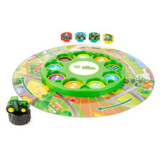 John Deere Go Johnny Go Board Game Cooperative Farming Games For Game Night John Deere Toys And Board Games Farm Toy Games