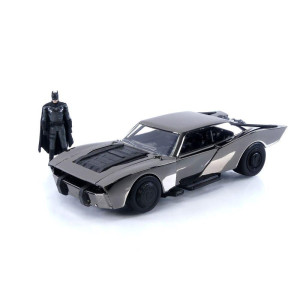 Jada Toys Batmobile Sdcc 2022 124 Scale With Batman Diecast Vehicles Chrome Black