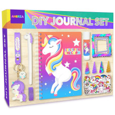 Anerza Diy Journal Set For Girls Gifts Ages 6 7 8 9 10 11 12 13 Years Old Unicorn Birthday Christmas Gifts Ideas Arts And Cr