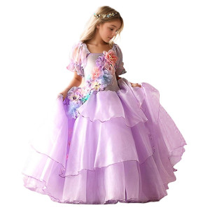 Cqdy Isabella Encant Costume For Girls Dress Outfit Cosplay Princess Tutu Dress Up For Halloween Party