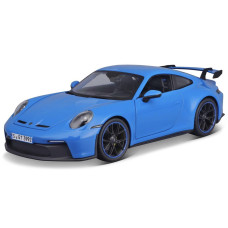 Maisto 118 Scale Model Compatible With Porsche 911 Gt3 2022 Diecast Scale Model Sports Car Miniature Blue