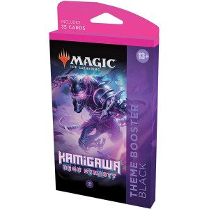 Magic The Gathering Kamigawa Neon Dynasty Theme Booster Black