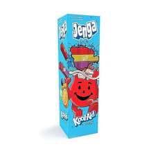 Jenga: Kool-Aid | Collectible Jenga Game | Build The Jenga Tower Before The Kool-Aid Man Knocks It Over | Colorful Jenga Blocks | Officially-Licensed Kool-Aid Game & Merchandise