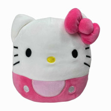 Squishmallow Official Kellytoy Sanrio Squad Squishy Stuffed Plush Toy Animal Hello Kitty Pink 12 Inches