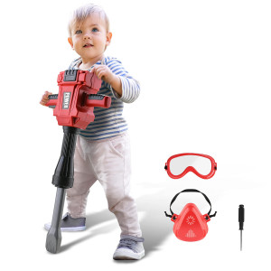 Toy Chois Kids Jackhammer Toy Drill Pretend Play Jackhammer With Realistic Sound Action Kids Construction Toys For Boys Gi