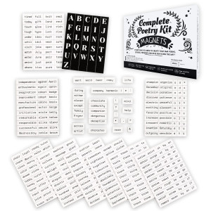 1138 Pcs Complete Poetry Magnets Kit Word Magnets For Fridge Poem Magnets Word Fridge Magnets Sentence Building Sentence Ma