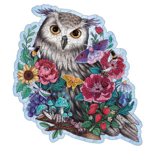 Ravensburger Mysterious Owl 150 Piece Wooden Jigsaw Puzzle 17511 For Adults And Kids For Age 10 Years Up