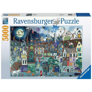 Ravensburger Fantasy Street 5000 Piece Jigsaw Puzzle For Adults 17399 Handcrafted Tooling Made In Germany Every Piece Fits